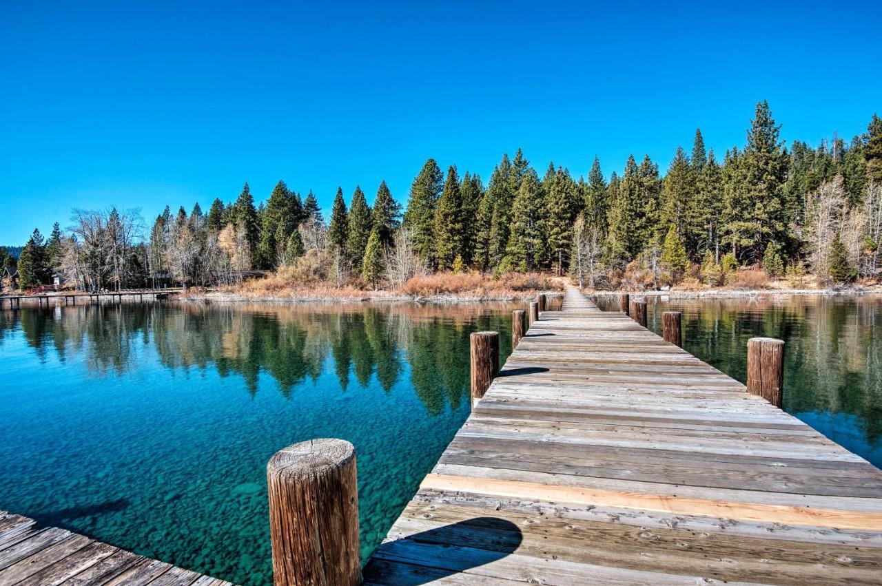 Modern Lakeside Cabin Walk To Dock And Tahoe City Luaran gambar