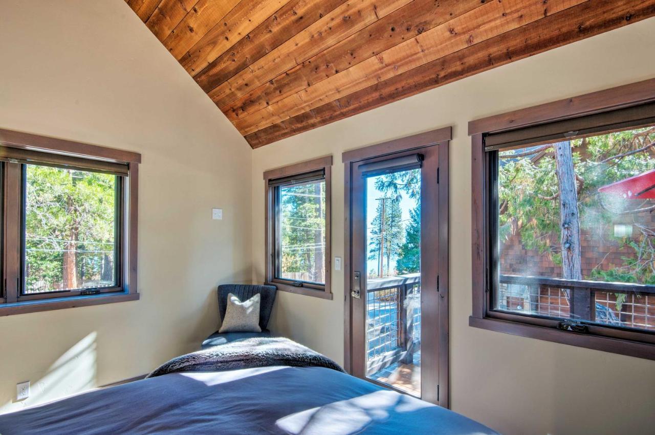 Modern Lakeside Cabin Walk To Dock And Tahoe City Luaran gambar